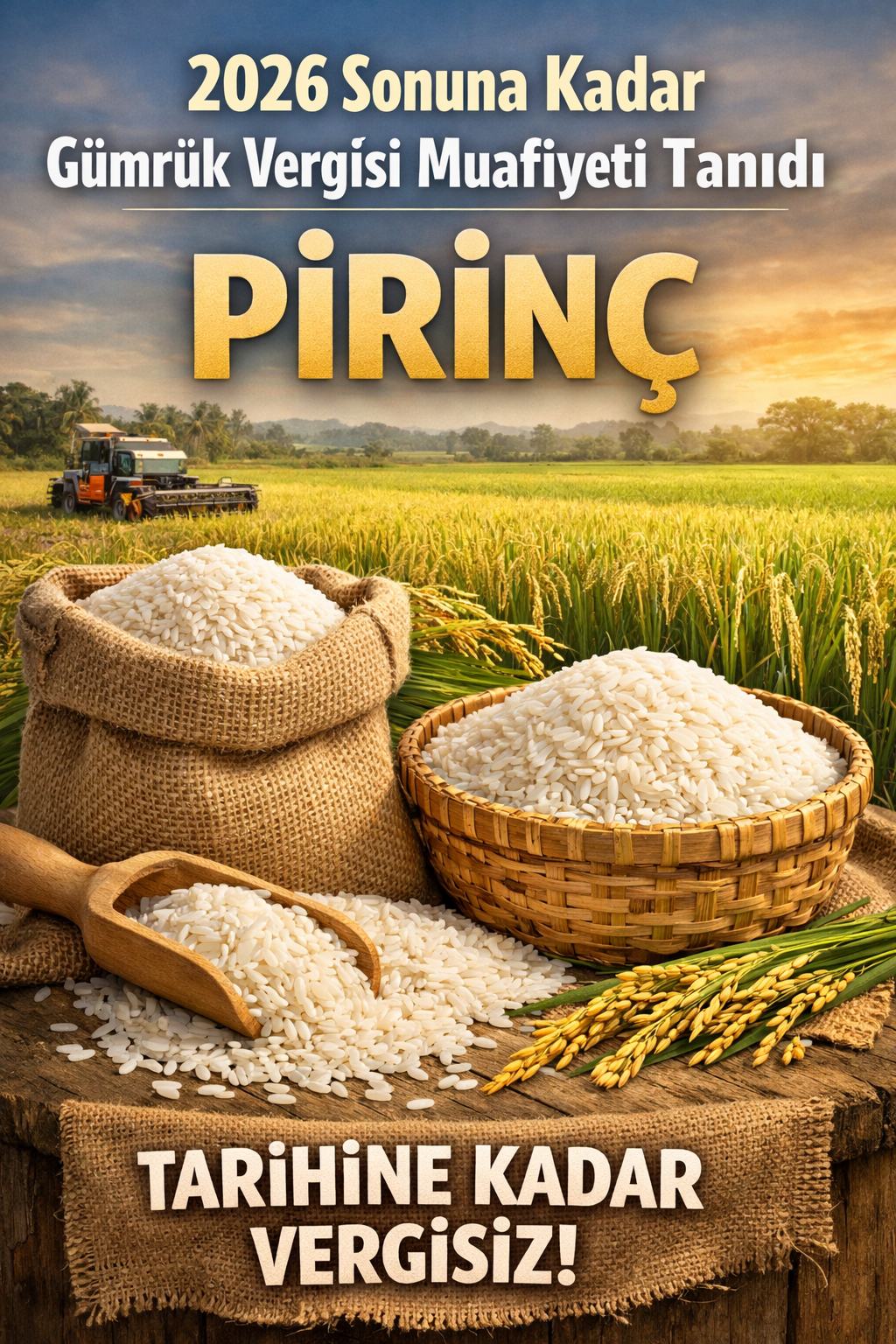  2026 Sonuna Kadar Gümrük Vergisi Muafiyeti Tanıdı