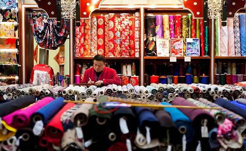 ÇININ TEKSTIL VE KONFEKSIYON İHRACATI