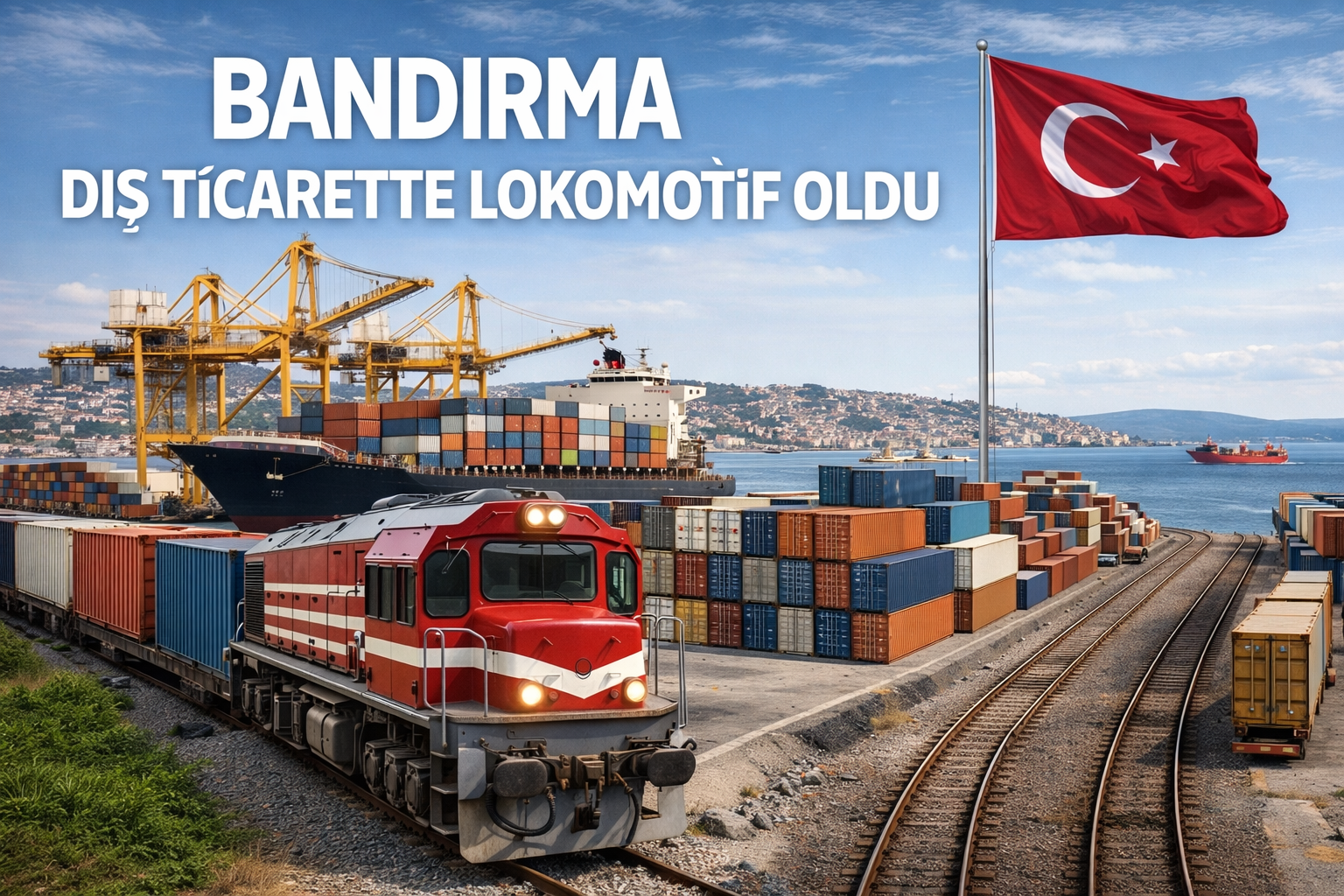 Bandırma Dış Ticarette Lokomotif Oldu