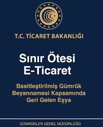 Basitleştirilmiş Gümrük Beyannamesi Kapsamında Geri Gelen Eşya